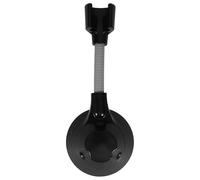 KONTONTY Adjustable Shower Nozzle Fixing Base with Adhesive Design Plastic Bathroom Hand Shower Holder Mount for Easy Installation and Height Adjustment
