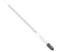 KONTONTY Alcohol Strength Tester Glass and Iron Sand Material, One-button Operation with Syrup Hydrometer Versatile Application Sugar Level Monitor for Kitchen for Malt Juice and Liquids