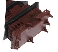 KONTONTY Ancient Building Model Mini Pavilion Pagoda for Japanese Garden Pavilion Decoration for Fairy Garden Accessories for Bonsai Aquarium Micro Landscape
