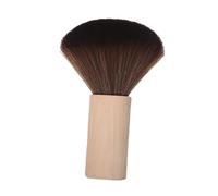 KONTONTY Anti-static Wooden Handle Vinyl Record Cleaning Brush for Turntables and Musical Instruments Dust-removing Soft Bristle Brush Ensures Clear Audio Performance
