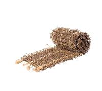 KONTONTY Bamboo Woven Tea Mat Retro Background Shooting Prop Durable Photo Prop for Unforgettable Moments Elegant Design for Various Subjects for Decoration and Display