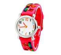 KONTONTY Cartoon Wrist Watch Strap Quality Movement Simple Watch Face Fun Present for Boys for Little Hands