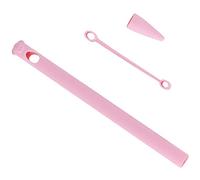 KONTONTY Case Compatible for Apple Pencil in Pink Made of Silica Gel Featuring Pig Pattern Design to Protect and Add Grip for Everyday Use Your Pencil