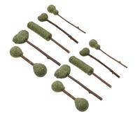 KONTONTY Catnip Sticks Dental Care Treat 10 Pcs for Cats and Kittens | Indoor Use, Helps Clean Teeth, Interactive Play, Catnip Material, Suits Cat Teeth, Ten-piece Pack Random Style