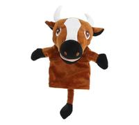 KONTONTY Cattle Hand Puppet for Interactive Storytelling Animal Lightweight and Portable Finger Puppet for Creative Play for Bedtime Stories and Educational Fun