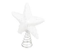 KONTONTY Christmas Tree Star Topper Decorative Xmas Tree Star Decoration for Festive Holiday Cheer Eye-catching Easy to Use for Christmas Events