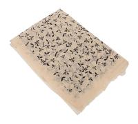 KONTONTY Clay Transfer Paper Underglaze Decal Sheet 20.87X14.57In Ceramic Decals for Pottery DIY Craft Chinese Style Blue Floral Bird Design