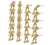 KONTONTY Cowboy Figurines Models and Wild West Micro Models for Tabletop Decoration 5cm Miniature Cowboy Statue Set of 20 Pieces Plastic Western Figures for Diorama and Toy Collectors