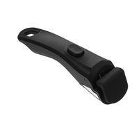 KONTONTY Detachable Pot Handle Heat Resistant Bakelite Grip for Pans | Black Matte Finish, One Hand Attachment, Secure Non Slip Hold, for Sauté Pans and Saucepans