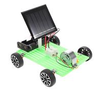 KONTONTY DIY Solar Powered Mini Car Model Kit for Flexible Assembly Science Experiment Creative Solar Vehicle Craft Kit Educational Stem Project for Boys