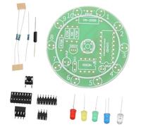KONTONTY DIY Soldering Practice Kit with Plastic Circuit Board for Beginners and Adults Electronic Learning for Skill Development Educational Welding Training Tool for Boys