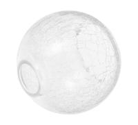 KONTONTY Double Hole Crackle Glass Lamp Shade E27 Pendant Light Fixture Replacement 4.2cm Diameter Decorative Hanging Light Cover for Home and Cafe