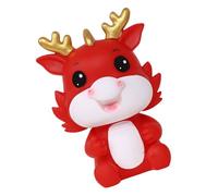 KONTONTY Dragon Piggy Bank for Capacity Vinyl Money Jar with Break Resistant Design and Living Decor Easy Open Coin Bank for Saving Habits and Cash Storage