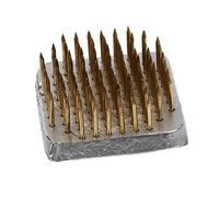KONTONTY Durable Flower Arrangement Pin Holder Floral Fixation Tool with Strong Copper Needles for DIY Flower Arranging Japanese Zen Style Base for Home and Wedding