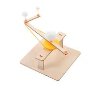 KONTONTY Educational DIY Solar System Model Kit for Grade Classroom Essential Earth Moon Sun Rotating Planetarium Flexible Astronomy Science for Hands Learning