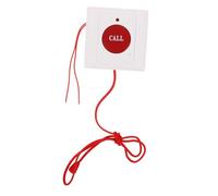 KONTONTY Emergency Call Button for Elderly with Rope Pull Design Wall-mounted Patient Alert Device for Home and Hospital Safety Easy Activation Panic Button for Seniors Disabled