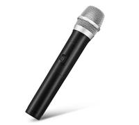 KONTONTY Fake Microphone Realistic Play Microphone Toy Model Musical Instruments Prop for Boys and Girls Party Favor