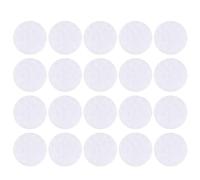 KONTONTY Filter Replacement Suitable for Beauty Salon, for 2 Packs 100pcs White Cotton Facial Vacuum Filters Good Ventilation Acid Alkali Resistance Domestic Use