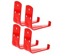 KONTONTY Fire Extinguisher Wall Bracket 4pcs Wall-mount Holder Easy Installation for Home Office
