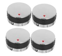 KONTONTY Gas Grill Burner Knobs Replacement for BBQ Grill and Gas Range Oven Switch Hole for Even Cooking Durable Control Knobs for Outdoor and Kitchen Use