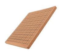 KONTONTY Grid Macrame Cork Board Wood Base for DIY Knotting Crafts, 20.3x20.3x1cm Wheat Color, Soft Cork Knotting Project Board for Macrame and Rope Crafting Enthusiasts