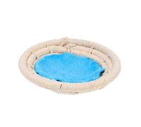 KONTONTY Hand Woven Bird Nest Pad Large Size Cotton Rope Bird House Decor Nature-inspired Use