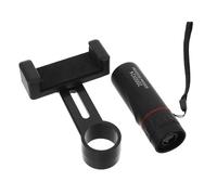 KONTONTY HD Monocular Telescope for Smartphone Portable Compact Outdoor Scope with Adapter for Hiking Bird Watching Stargazing Day Night Use