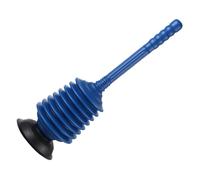 KONTONTY Heavy Duty Toilet Plunger for Blocked Toilets Household Sink Unclogger Kitchen Drain Unblocker Dredge Cleaning Tool