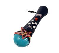KONTONTY High Simulated Microphone for Singing and Karaoke Early Educational Music Plaything for Boys and Creative Musical Skill Development Prop for Parties and Imaginative Play