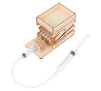 KONTONTY Hydraulic Lab Jack Machine Model Educational Science Toy for Interactive Physics Experiment Kit Learning Tool for Young Innovators