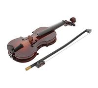 KONTONTY Instrument Modeling Hanging Ornament Mini Violin Model for Home Decor and Party