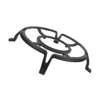 KONTONTY Iron Wok Stand Non- Cast Iron Stove Grate for Gas and Electric Cooktops Four-pronged Design for Enhanced Stability and Safety Essential Kitchen Accessory