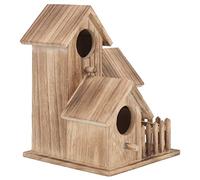 KONTONTY Large Bird House Parakeet Supply Bird's Nest Villa Nesting Cottage Cottage