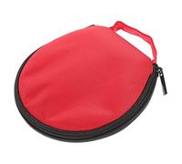 KONTONTY Large Capacity Oxford Cloth CD Storage Bag Portable Zipper DVD Case Holder for Car Disc Organizer for Travel Slim Design for Easy Carrying