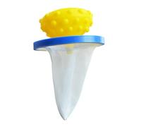 KONTONTY Laundry Cleaning Mesh Bag for Washing Machine Hair Remover Lint Catcher Filter Bag for Pet Hair and Lint Household Washer Suitable for Automatic Washing Machines Random Color