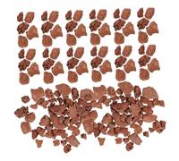 KONTONTY Lava Rock Microlandscape Stones 3-6mm for Sand Table Diorama Scenery Basing 60g Natural Mini Garden Decoration Fish Tank Rocks