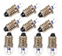KONTONTY Light Bulb Science Experiment Kit 10pcs E10 Small Bulbs 2.5v 0.3a for Student Learning