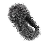 KONTONTY Long Curly Colonial Wig Mens Wig for Legal Costume Stage Cosplay Founding Father Historical Role