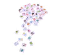 KONTONTY Mahjong Tiles Animal Pattern Blocks for Players Beginner-friendly Holiday Game for Adults and Portable Family Entertainment for Christmas and Chinese Year Party