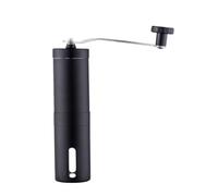 KONTONTY Manual Coffee Grinder Stainless Steel Hand Crank Multi-Purpose Grinding Tool for Coffee Beans and Nuts, No Batteries Required, Compact and Portable for Travel and Hiking