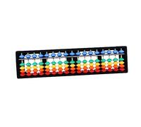 KONTONTY Math Learning Educational Toy 17 Calculating Chinese Abacus Safe Practical for Boys and Girls Adults