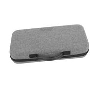 KONTONTY Mechanical Keyboard Carrying Case Handheld Hard Shell with Zipper Shockproof Protection Compatible with Multiple Keyboard for Gaming and Office Use Grey
