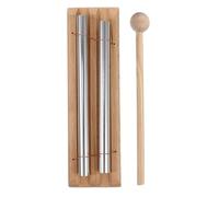 KONTONTY Meditation Classroom Bell Tone Percussion Instrument with Mallet for Yoga Prayer and Music Education Activities