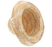 KONTONTY Miniature Mexican Hat for Dolls Small Tiny Craft Hat Party Decoration Bottle Cap Accessory for Doll and Use