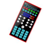 KONTONTY Mobile Phone Sound Card External Sound Cards Portable Voice Changer for Live Streaming Use Computer Voice Changing Tool in Studio Home Setup