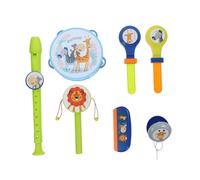 KONTONTY Musical Instrument Set Educational for Skill Development Safe for Birthdays and Christmas Enhances Hearing Coordination Motor Skills Random Color