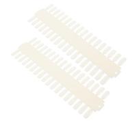 KONTONTY Nail Color Palette Display Board 2PCS with 72 Plastic Nail Tips for Salon Use and Enhancing Work Efficiency