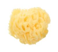 KONTONTY Natural Honeycomb Seaweed Bath Sponge 2.5-3.0 Inch Baby Shower Sponge for Sensitive Skin Bath and Face Cleaning