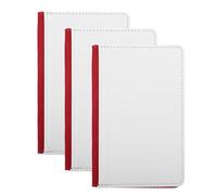KONTONTY Passport Holder Large 3pcs Travel Document Organizer Pu Leather