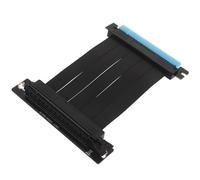 KONTONTY Pcie Flexible Riser Cable Emi Shielded Graphics Card Extension for Vertical GPU Mount High-speed Stable Pcie Ribbon Adapter for Seamless Atx Case Installation